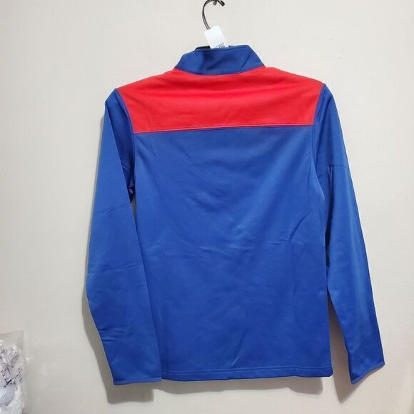 New York Giants NFL Mens Sz SMALLS  Lightweight Quarter Zip Athletic Fleece NWT - Picture 7 of 11